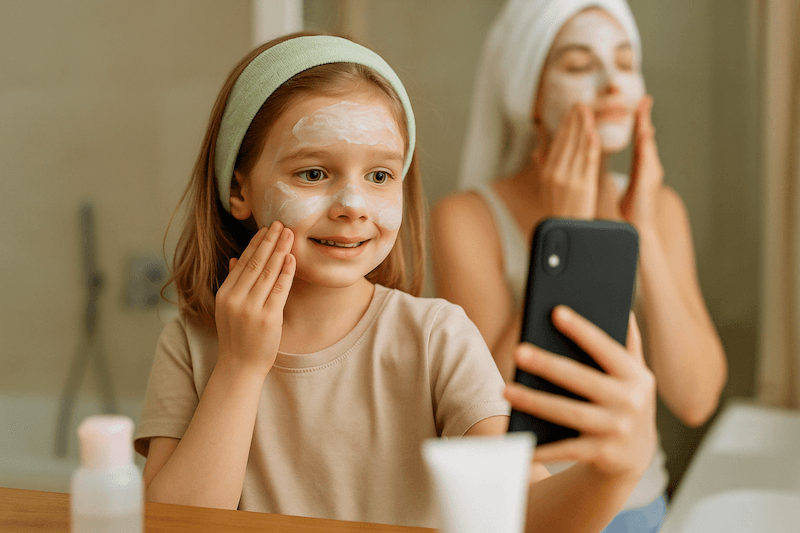 skincare per bambine - analisi del fenomeno